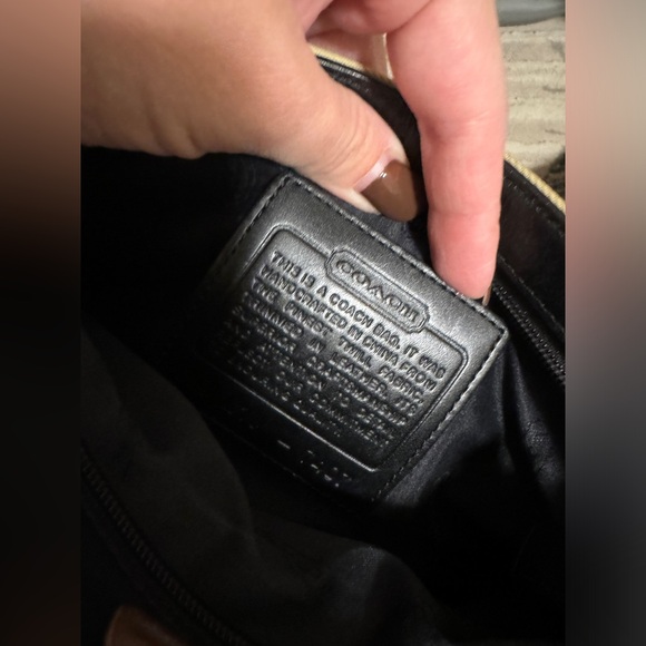 Vintage Coach Mercer Demi Baguette Mini Bag y2k - Picture 7 of 8